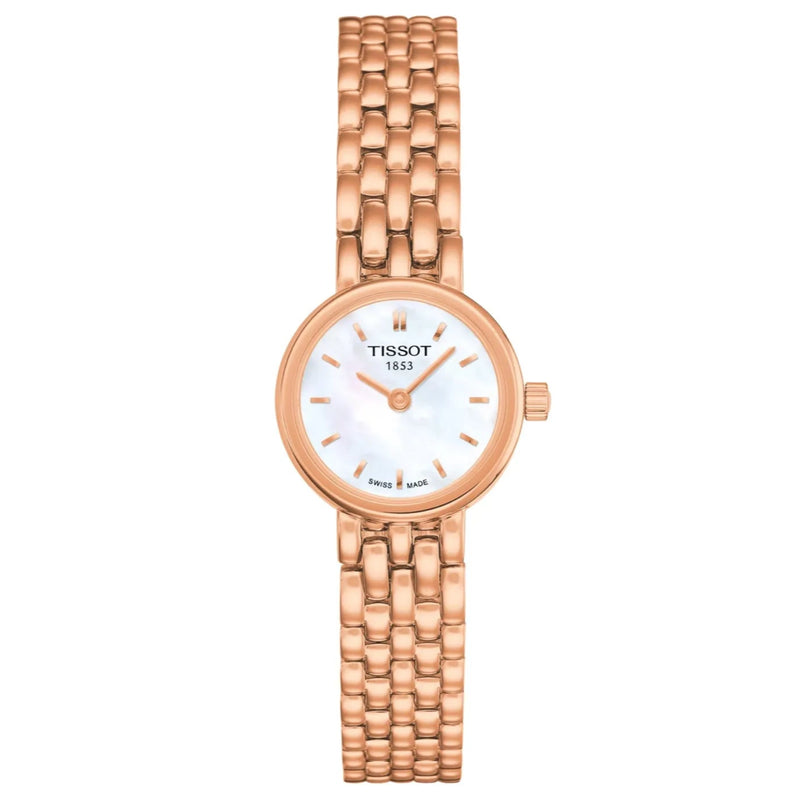 Tissot Lovely Quartz Rose Gold Mother of Pearl Dial Watch