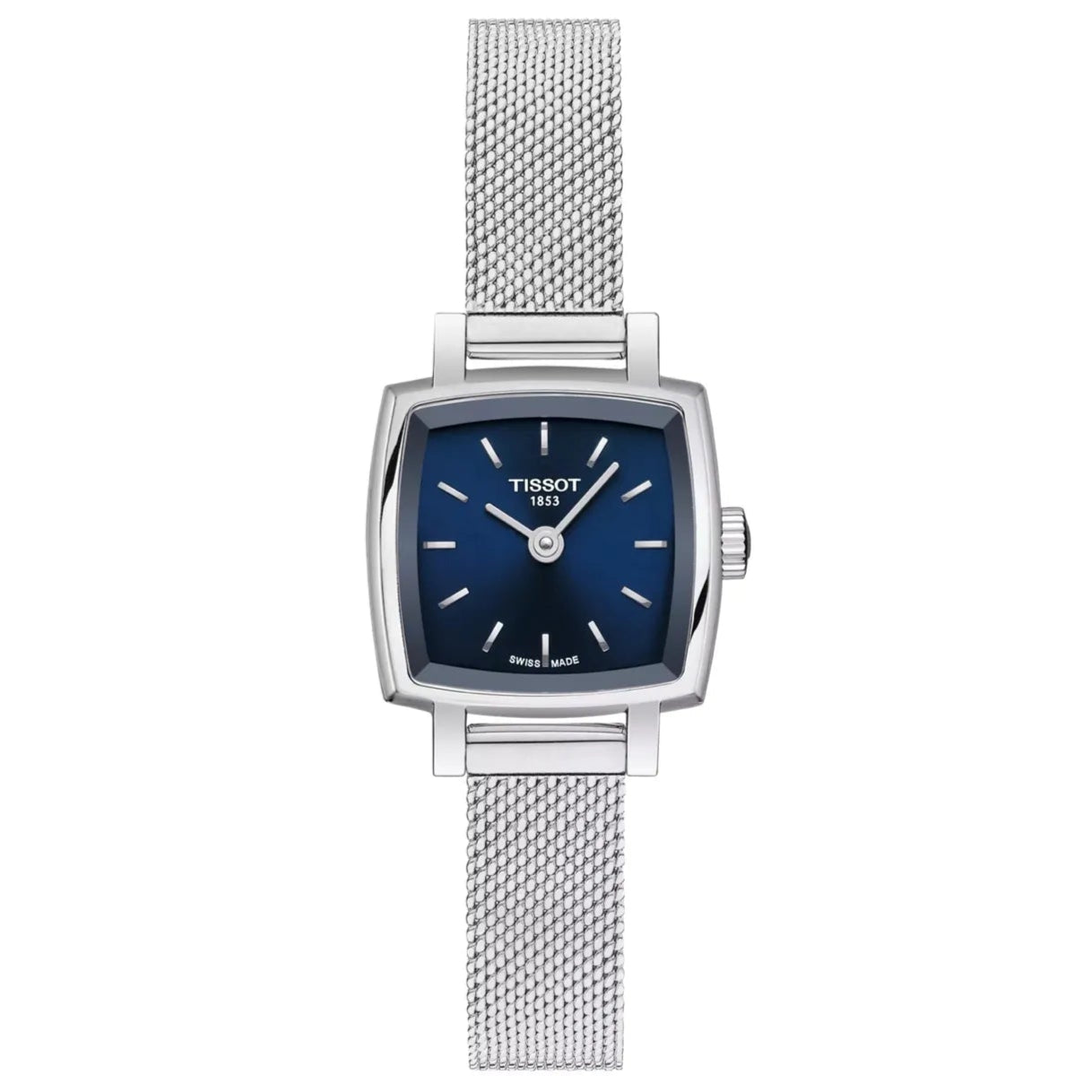 Tissot Lovely Quartz Square Blue Dial Watch