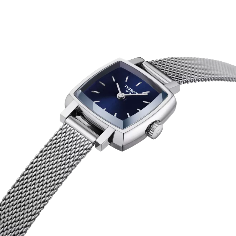 Tissot Lovely Quartz Square Blue Dial Watch