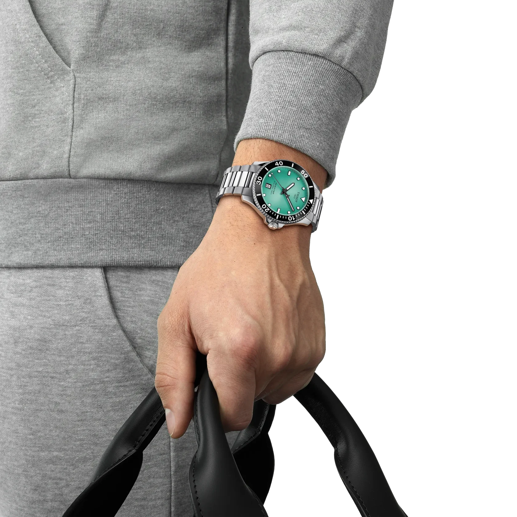 Tissot Seastar 1000 Black Turquoise 40mm Watch