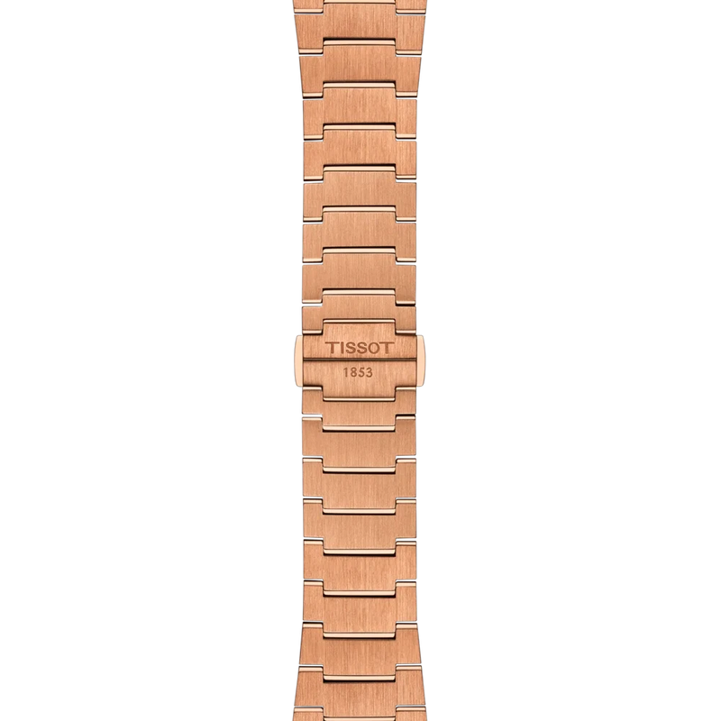 Tissot PRX Rose Gold Powermatic 80 Blue Dial Watch