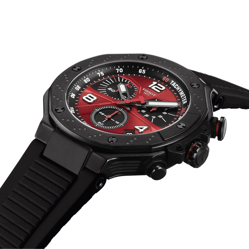Tissot T-Race MotoGP™ Chronograph 2026 Limited Edition Red Black Watch T141.417.37.422.00