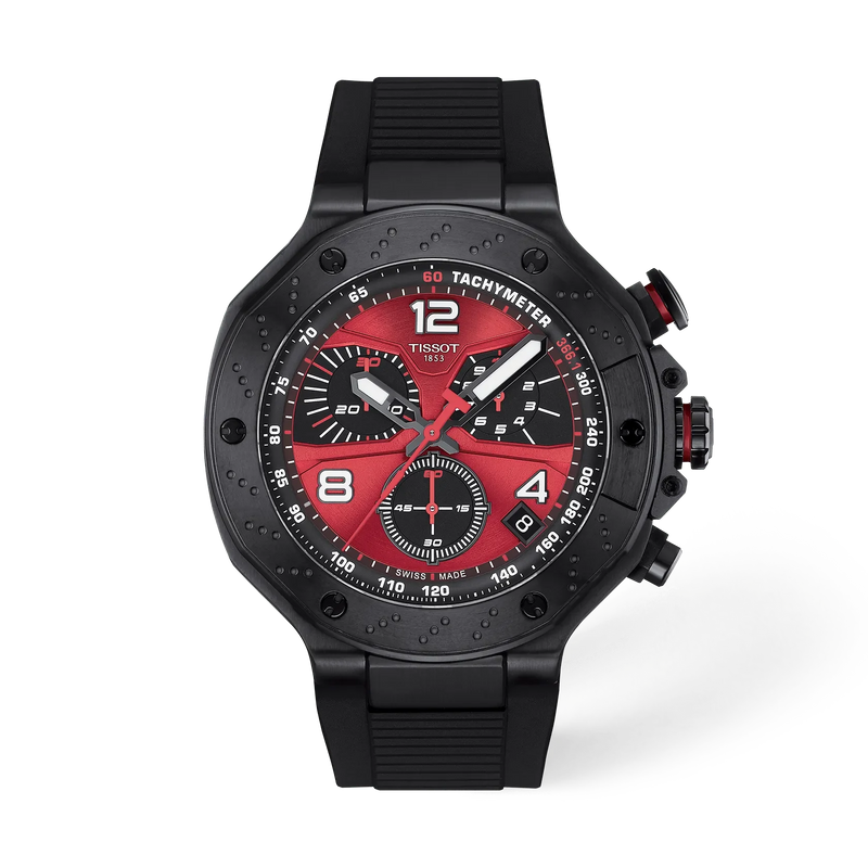 Tissot T-Race MotoGP™ Chronograph 2026 Limited Edition Red Black Watch T141.417.37.422.00