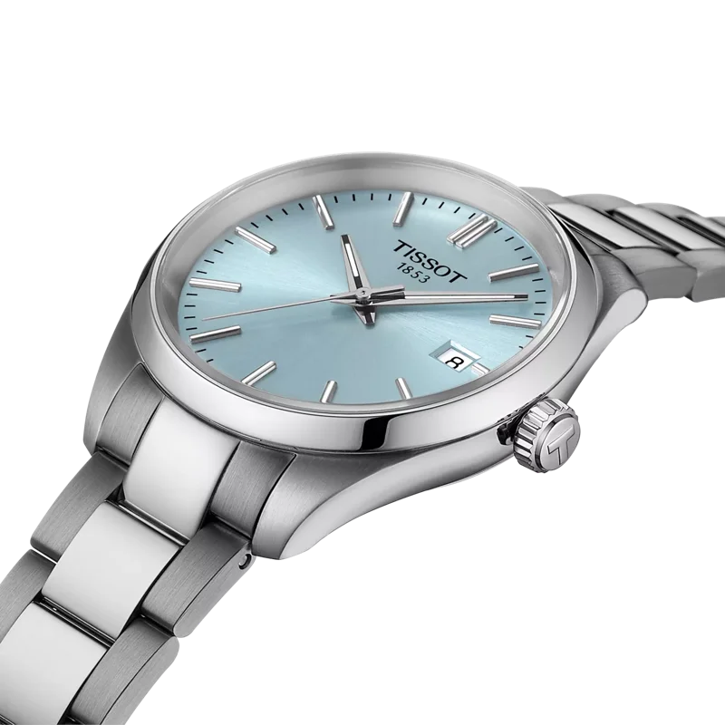 Tissot PR 100 34mm Ice Blue Dial Watch