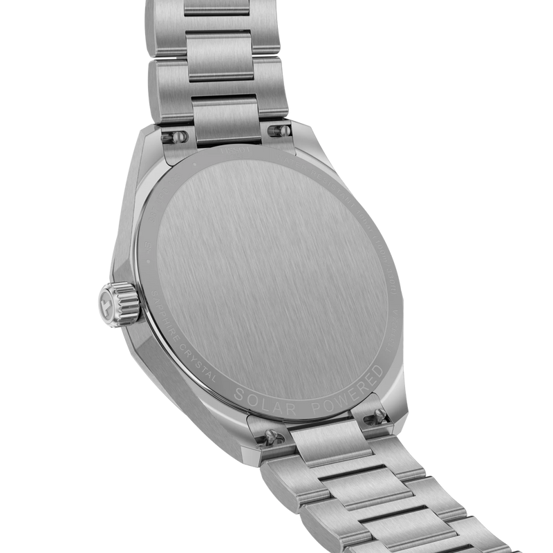 Tissot PRC 100 Solar Quartz 39mm Silver Dial Watch