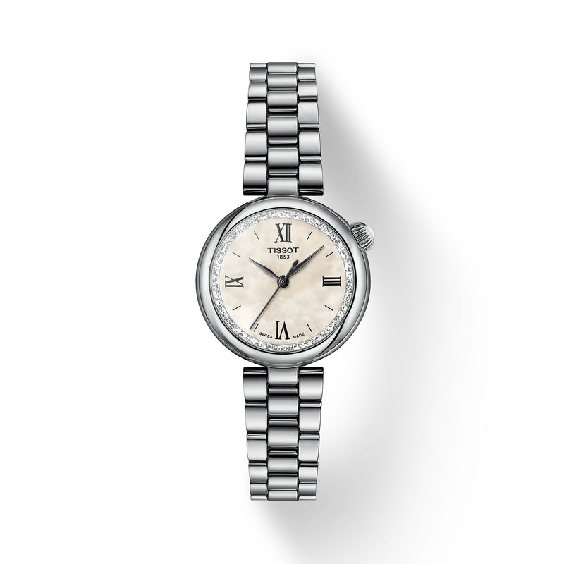 Tissot Desir 28mm Stainless Steel Mother of Pearl Dial Watch