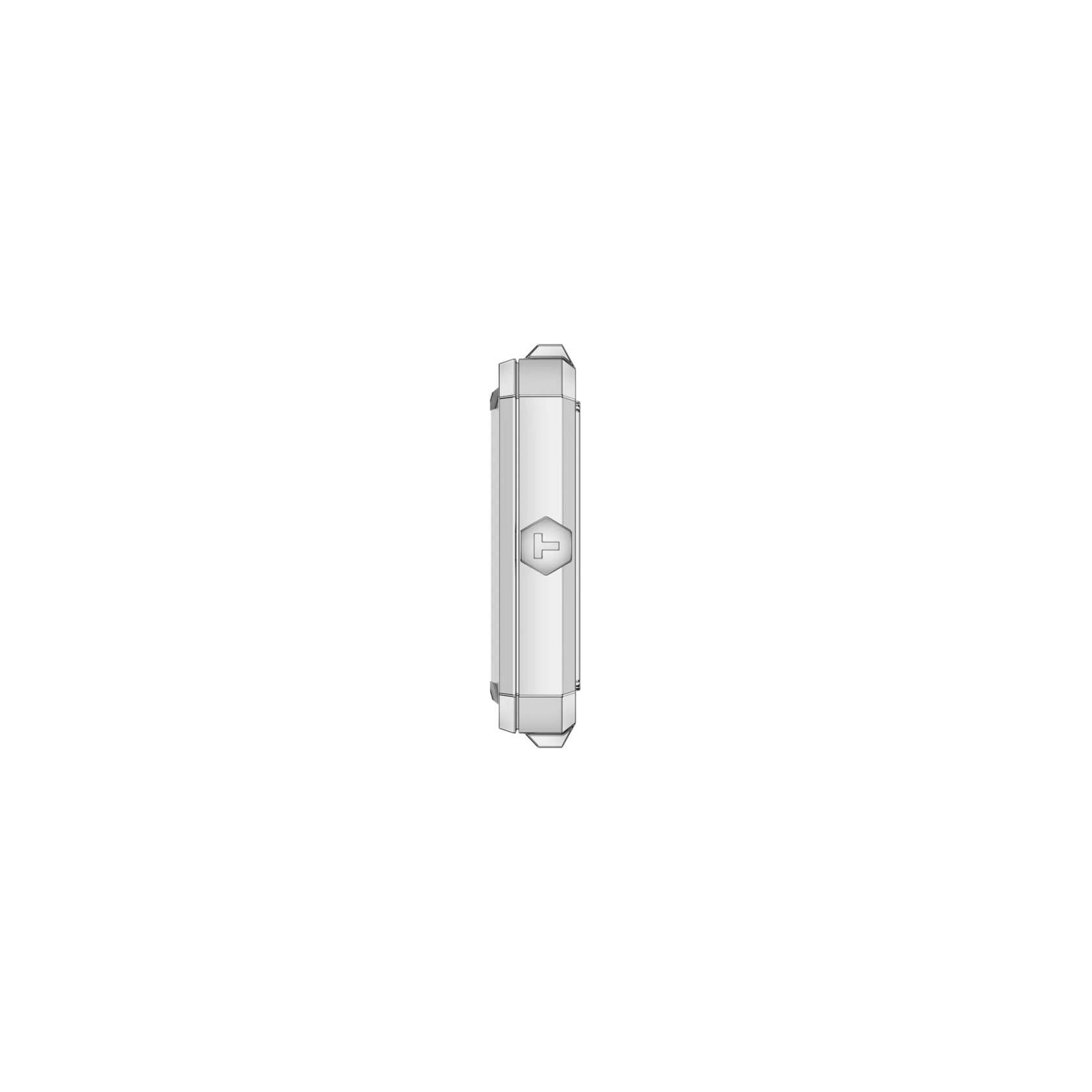 Tissot Ladies 'SRV' rectangular Red Dial & Leather Watch