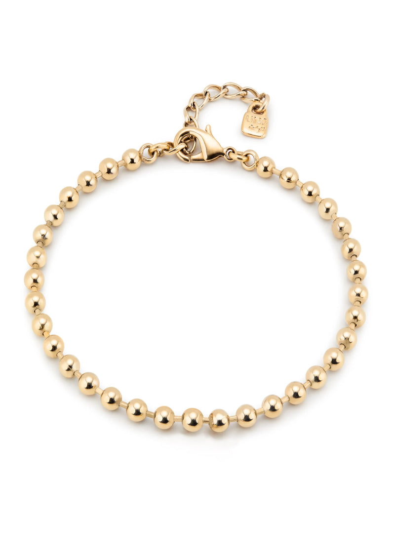 Gold anklet