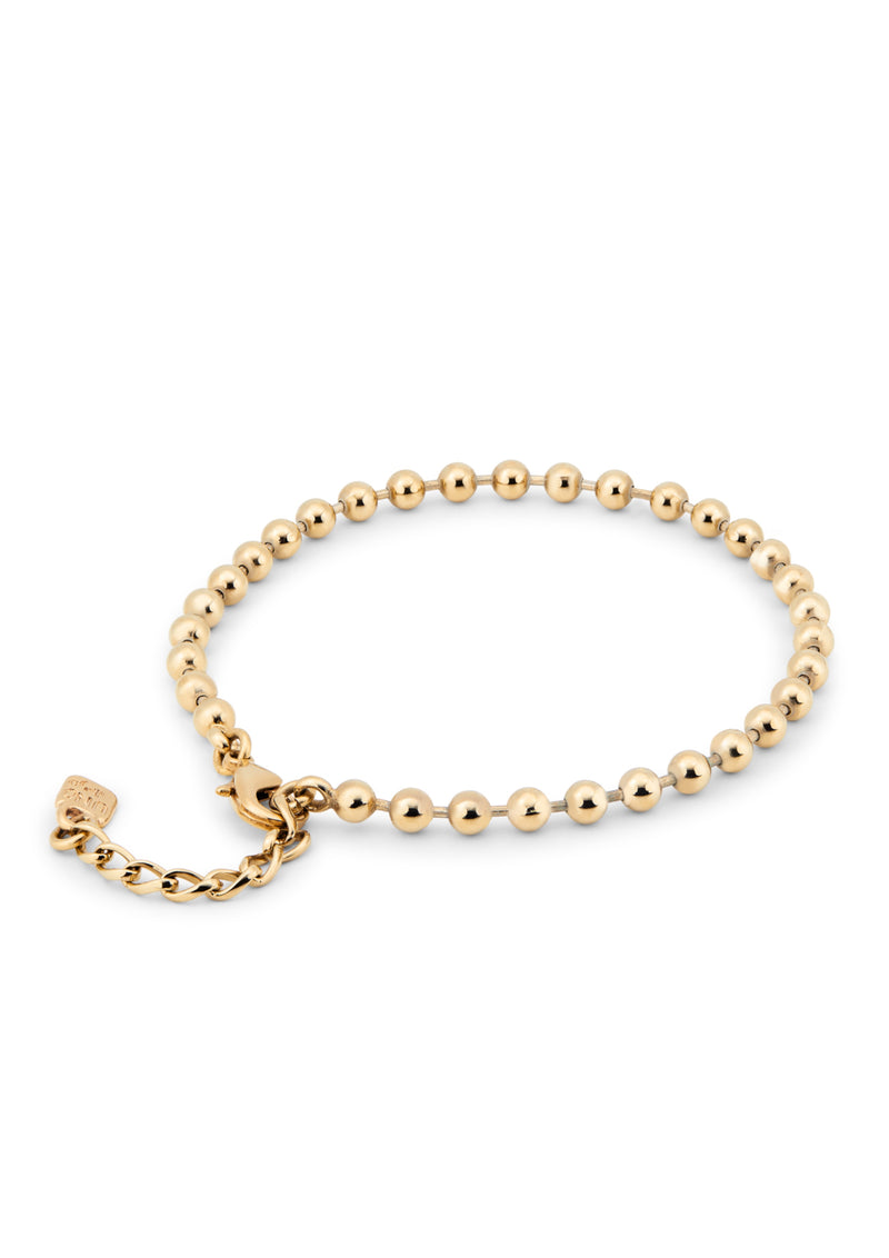 Gold anklet