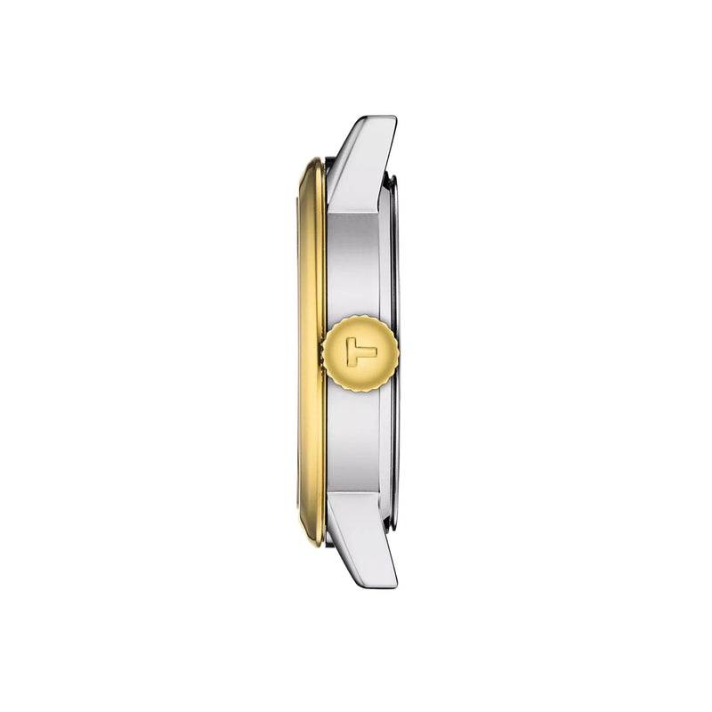 Tissot Classic Dream Lady Quartz Bi-Metal Ivory Dial Watch