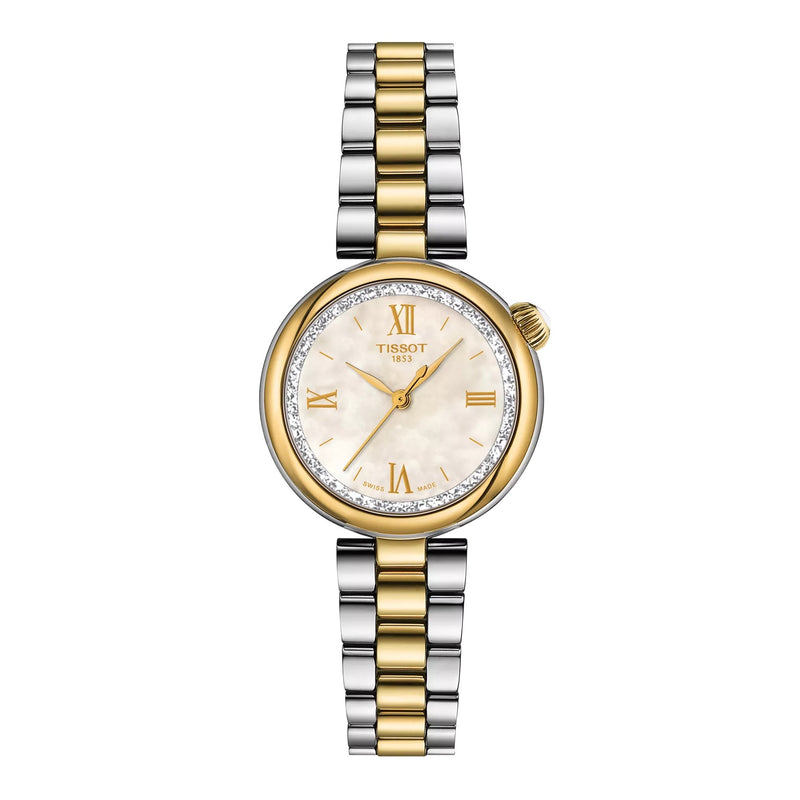 Tissot Desir 28mm Bi-Colour Mother of Pearl Dial Watch