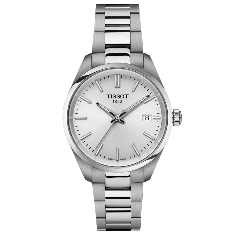 Tissot PR 100 34mm Silver Dial Watch