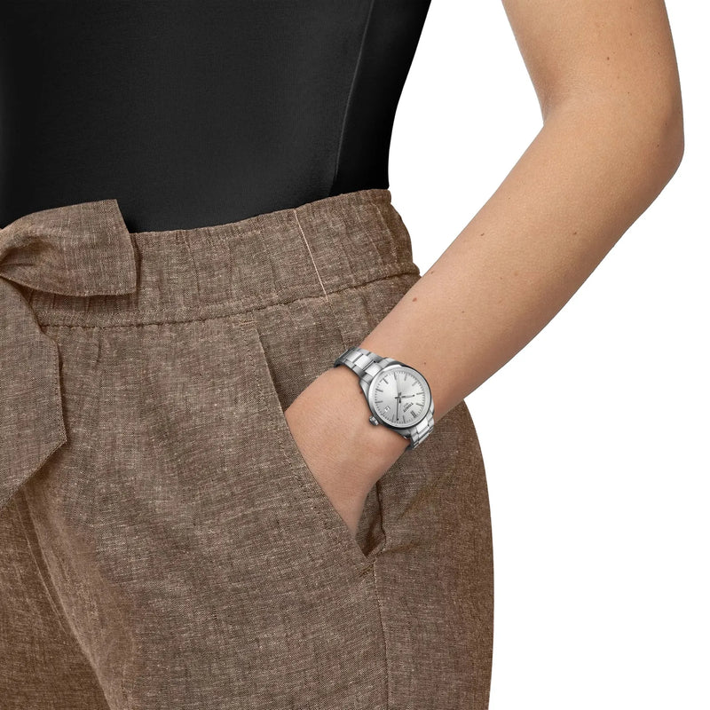 Tissot PR 100 34mm Silver Dial Watch