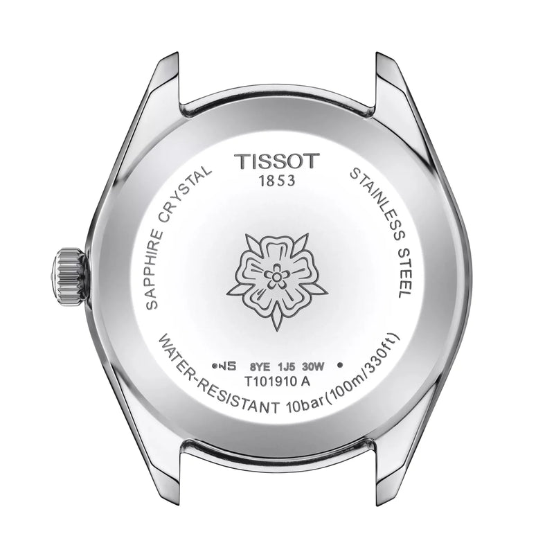 Tissot PR 100 Quartz Lady Sport Chic Light Blue Dial Watch
