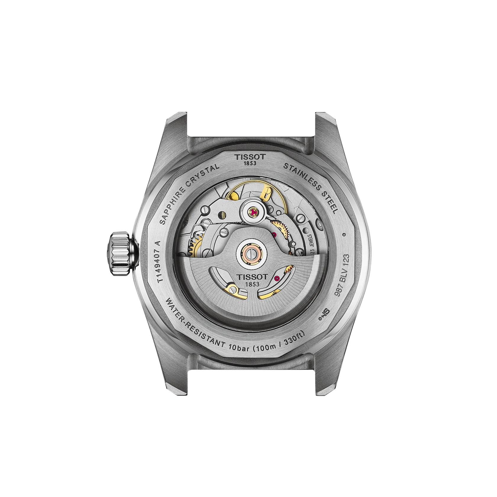 Tissot PR516 Powermatic 80 Black & White Watch