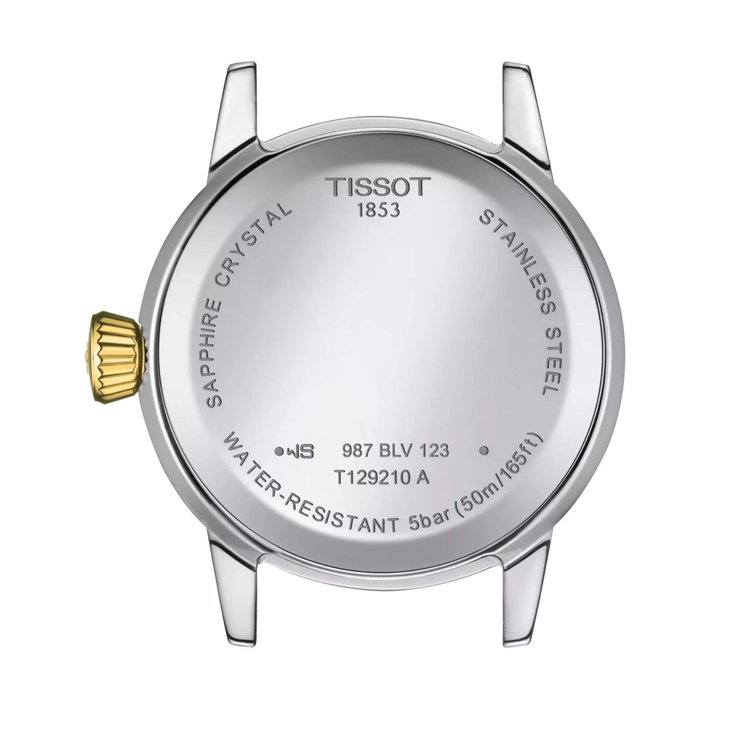 Tissot Classic Dream Lady Quartz Bi-Metal Silver Dial Watch