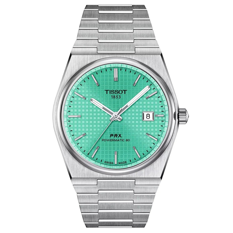 Tissot PRX Powermatic 80 40mm Light Green Dial Watch