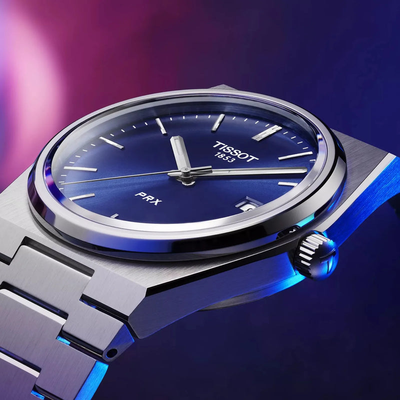 Tissot PRX Quartz 40mm Blue Dial Watch