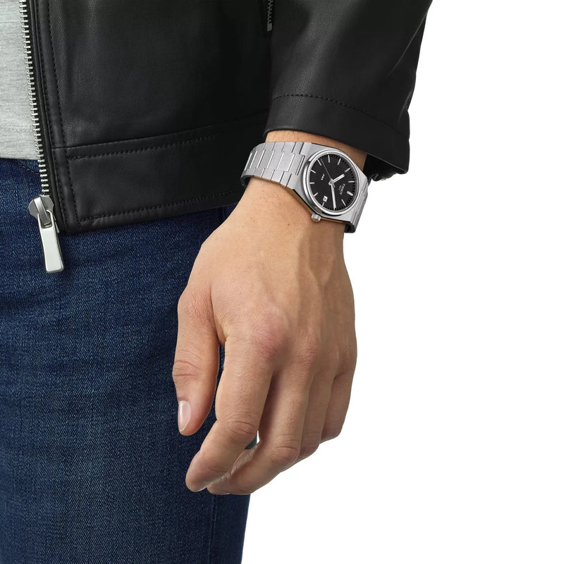 Tissot PRX Quartz 40mm Black Dial Watch