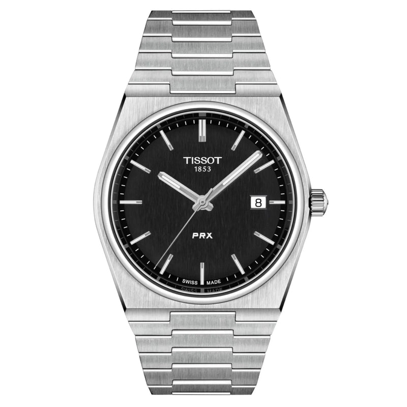 Tissot PRX Quartz 40mm Black Dial Watch