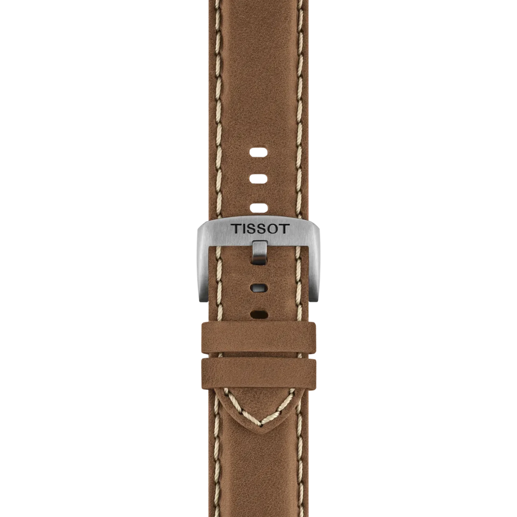 Tissot Chrono L Classic Quartz Black Dial Brown Leather Watch
