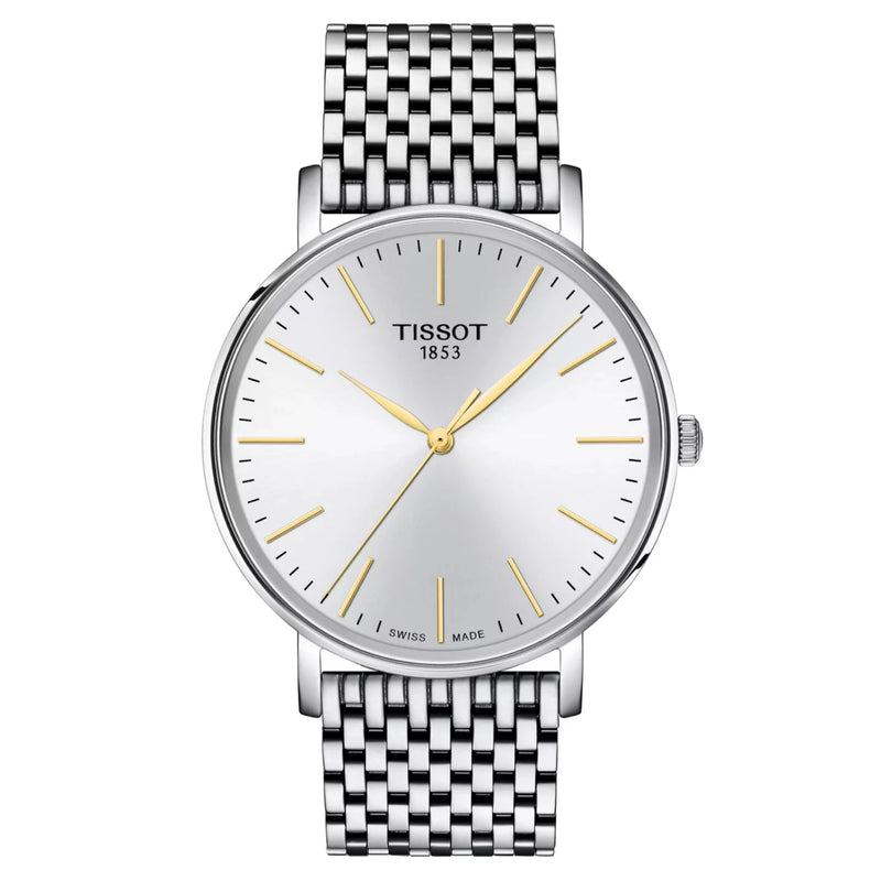 Tissot Everytime 40mm Stainless Steel White Dial Watch
