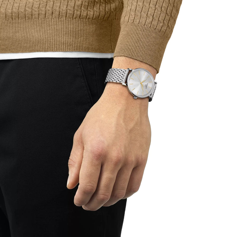 Tissot Everytime 40mm Stainless Steel White Dial Watch