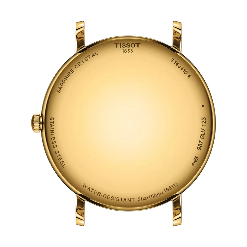 Tissot Everytime 40mm Gold Green Dial Watch
