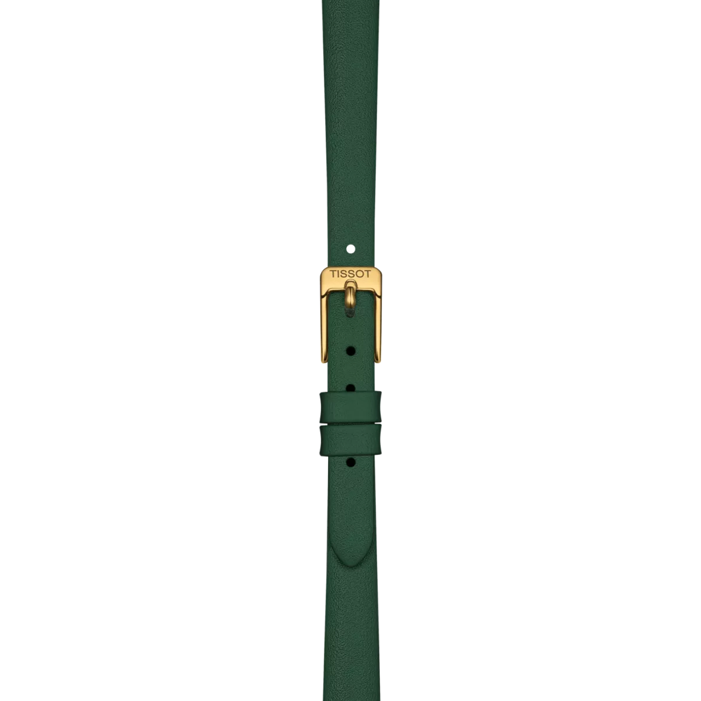 Tissot Ladies Lovely Quartz Yellow Gold & Green Watch