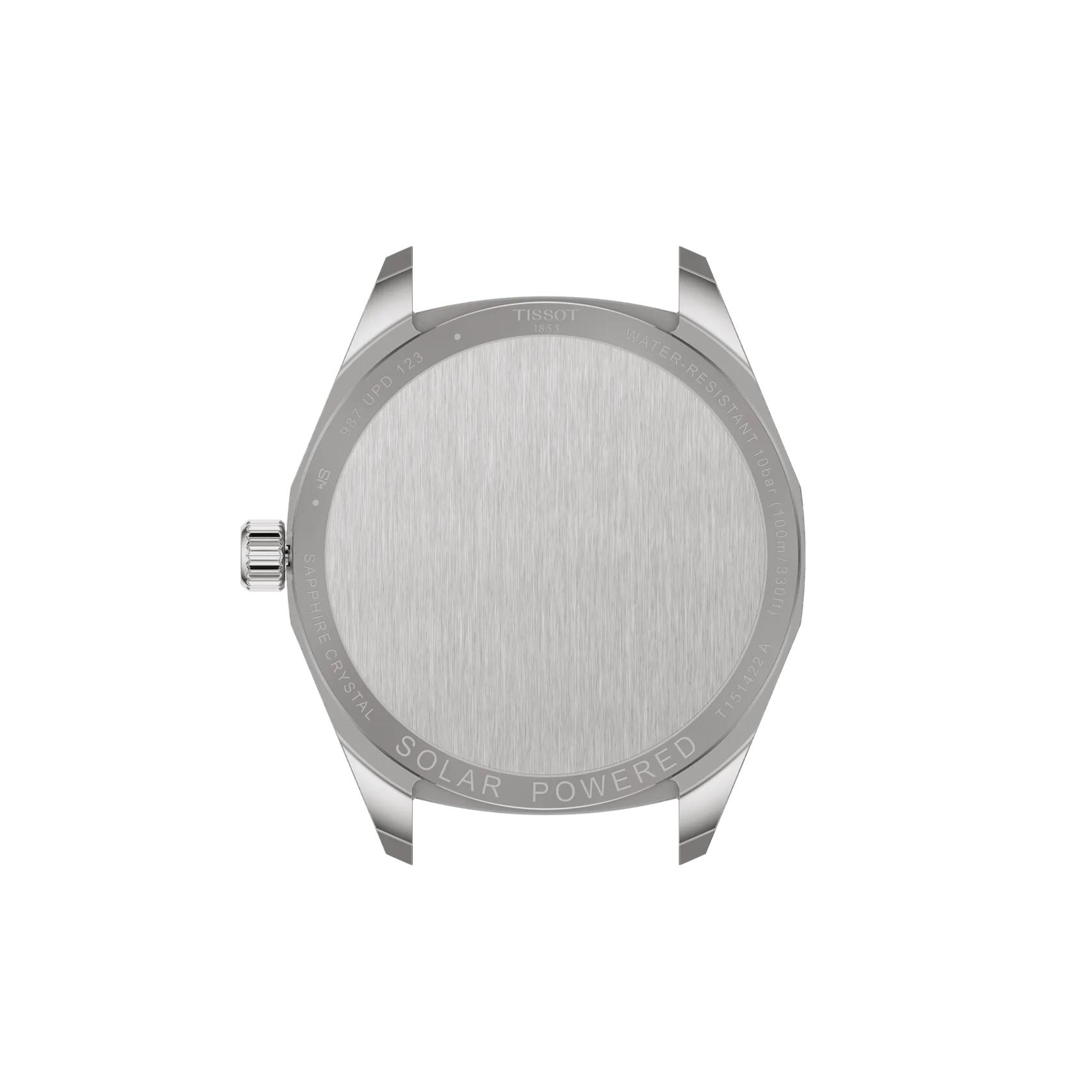 Tissot PRC 100 Solar 39mm Bi-Metal Silver Dial Watch