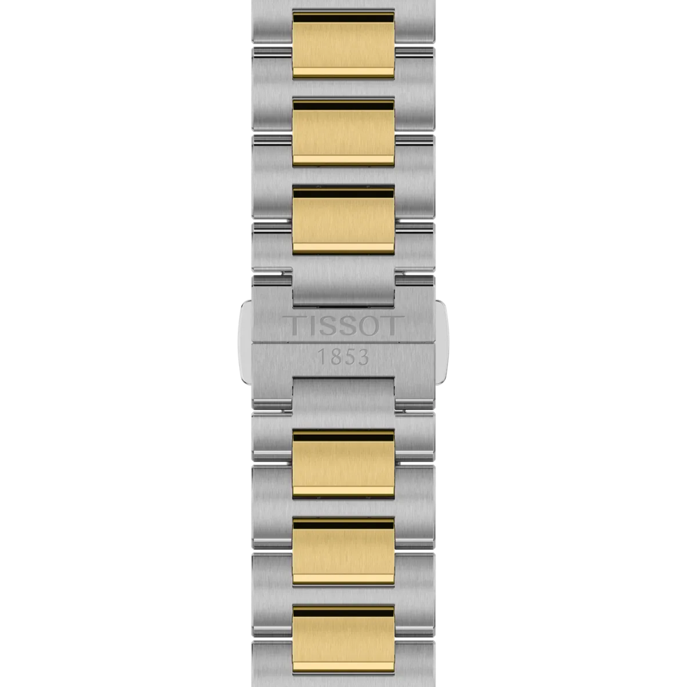Tissot PRC 100 Solar 39mm Bi-Metal Silver Dial Watch