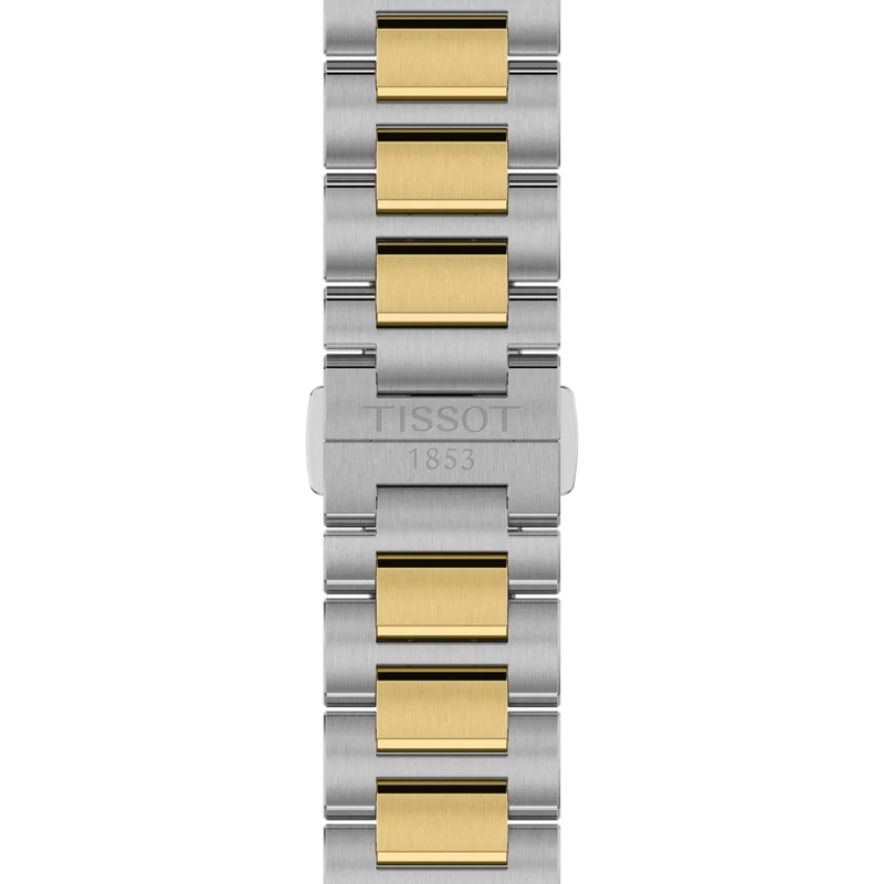 Tissot PRC 100 Solar 39mm Bi-Metal Silver Dial Watch