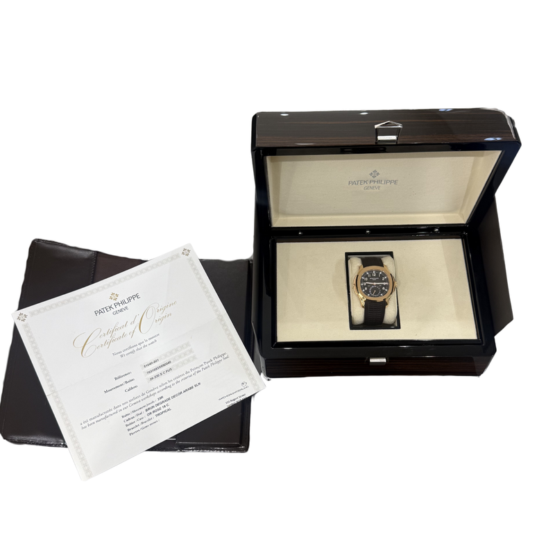 Patek Philippe Aquanaut Travel Time 5164R-001 Rose Gold Watch – 2024, Full UK Set