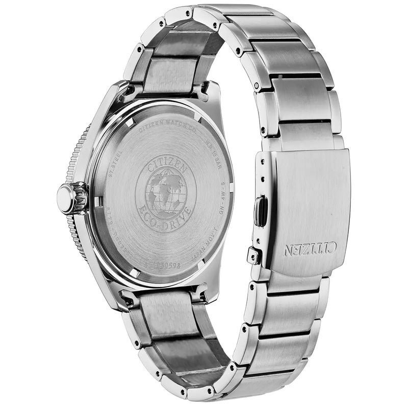 Citizen Vintage Sport Eco-Drive Men’s Green Dial Stainless Steel Watch AW1598-70X