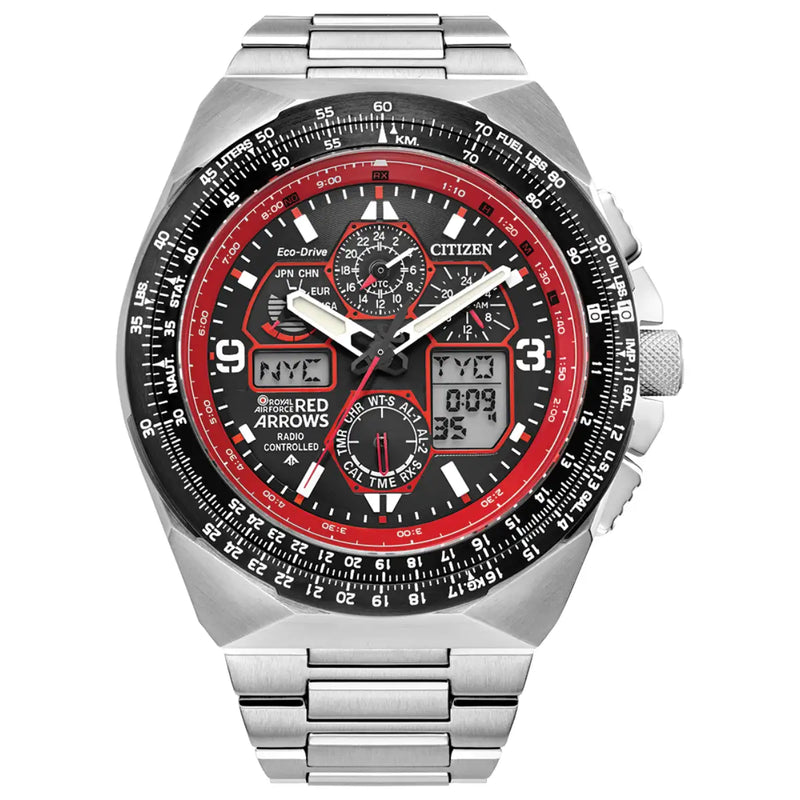 Citizen Red Arrows Limited Edition Eco-Drive Men’s Radio Controlled Chronograph Watch JY8126-51E