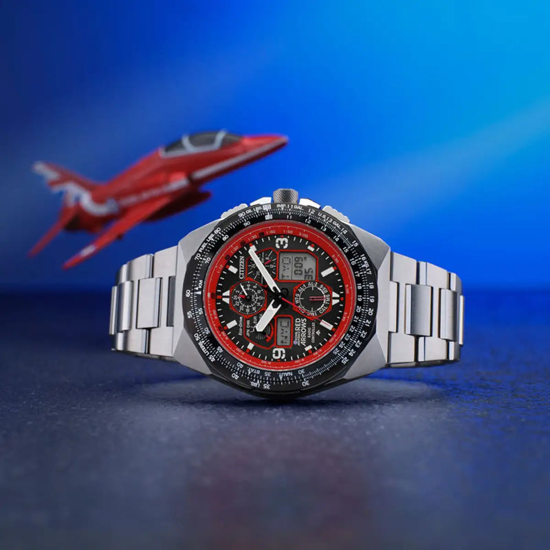Citizen Red Arrows Limited Edition Eco-Drive Men’s Radio Controlled Chronograph Watch JY8126-51E