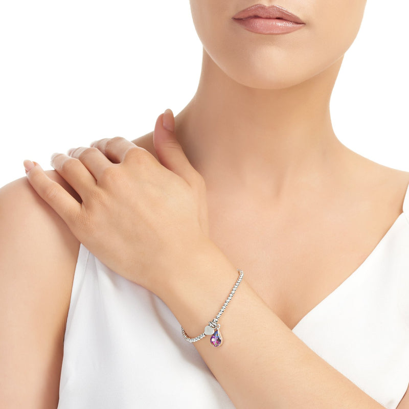 Sterling Silver Purple Haze Bracelet