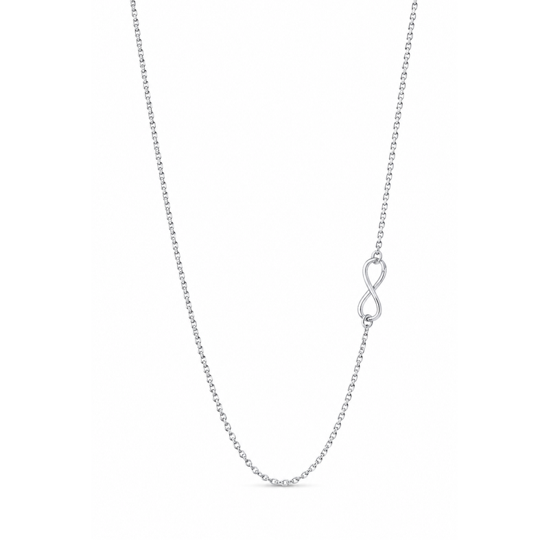 Sterling Silver Infinity Necklace