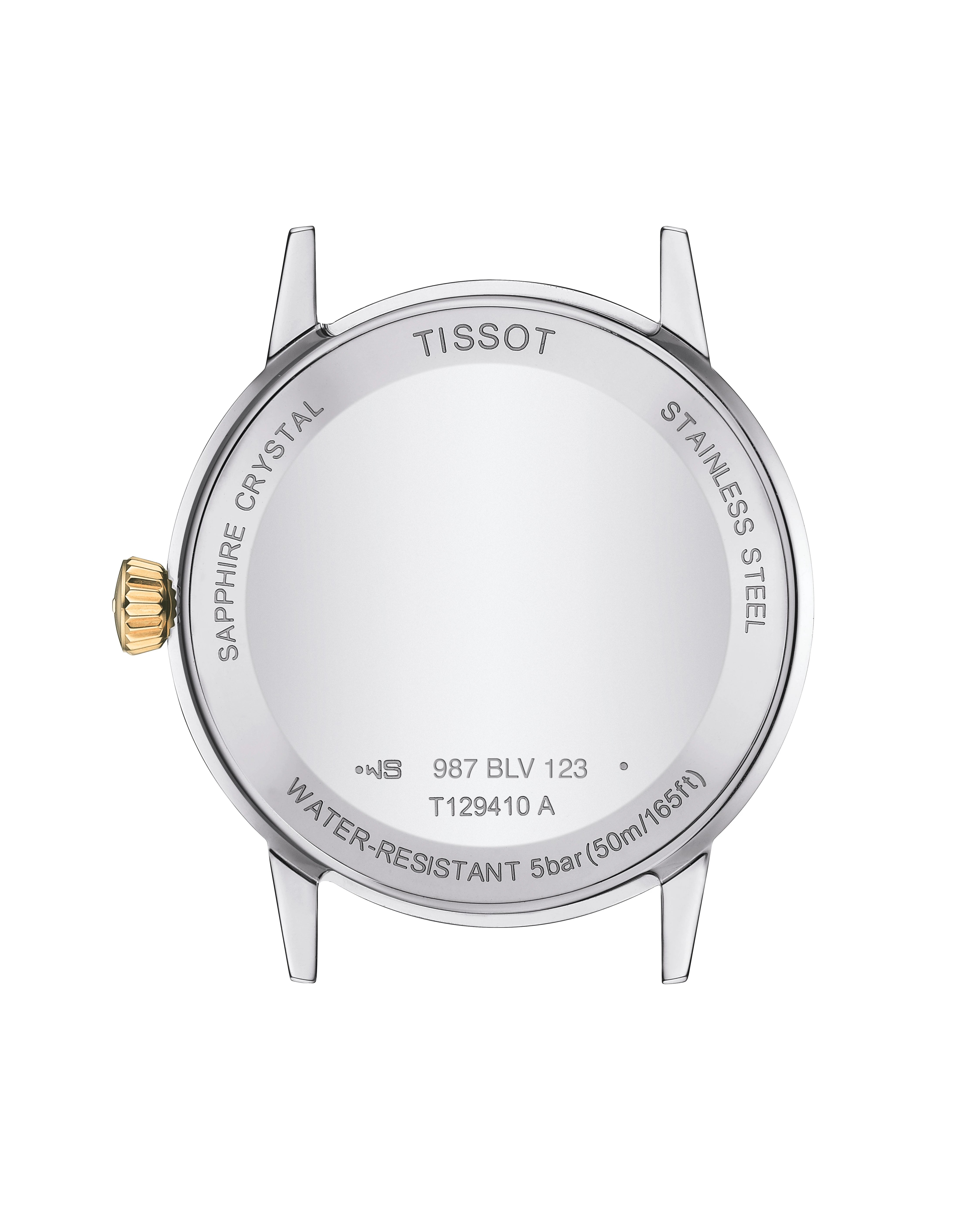 Tissot Classic Dream Quartz Leather Bi-Metal Ivory Dial Watch