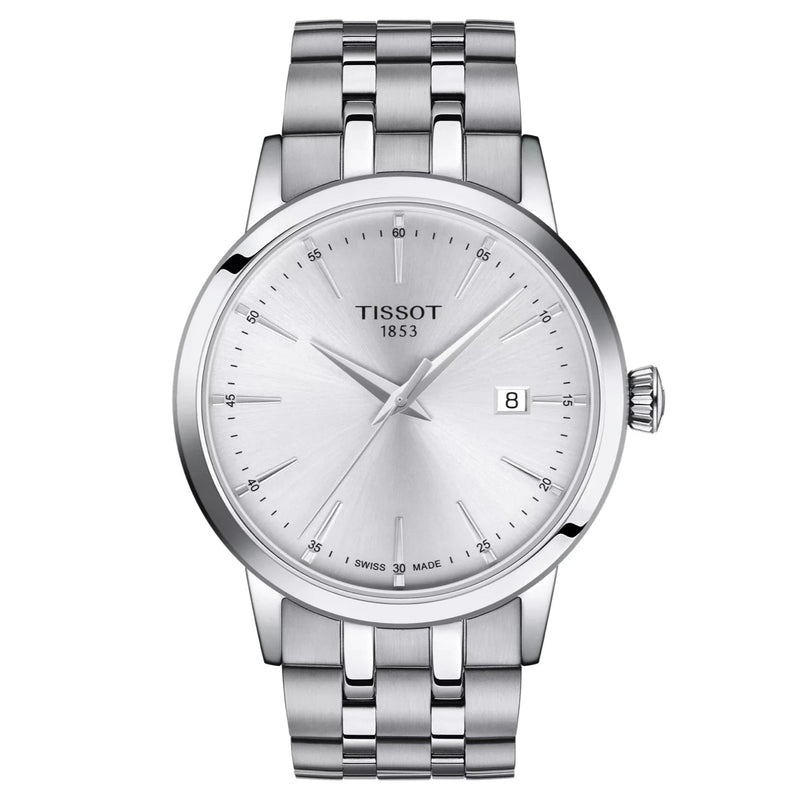 Tissot Classic Dream Quartz Stainless Steel Silver Dial Watch