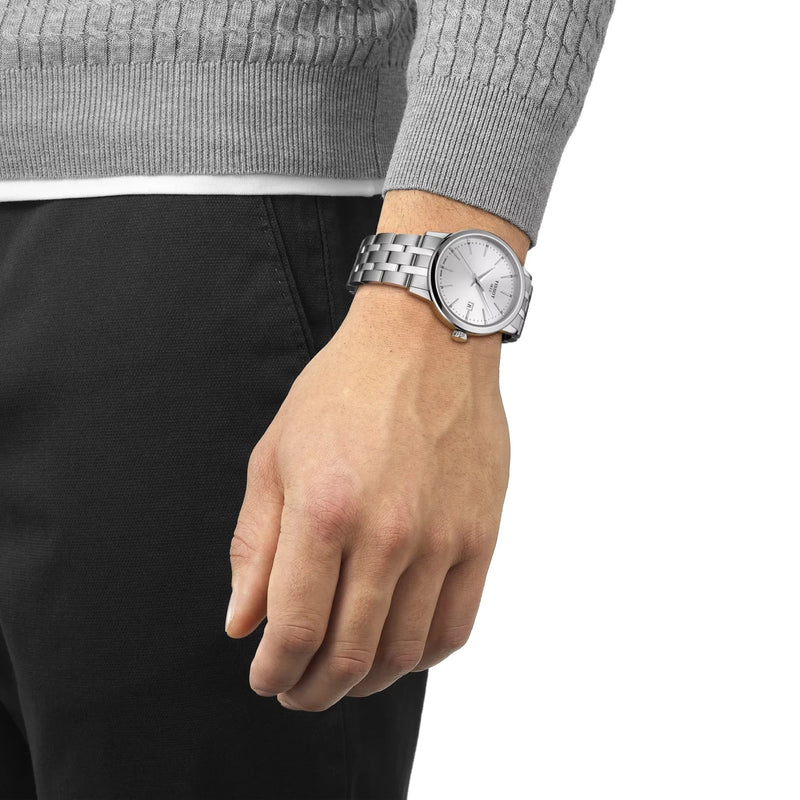 Tissot Classic Dream Quartz Stainless Steel Silver Dial Watch
