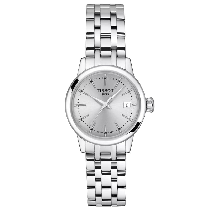 Tissot Classic Dream Lady Quartz Stainless Steel Silver Dial Watch