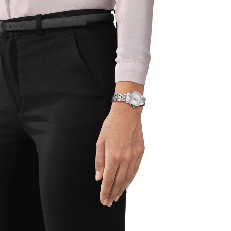 Tissot Classic Dream Lady Quartz Stainless Steel Silver Dial Watch