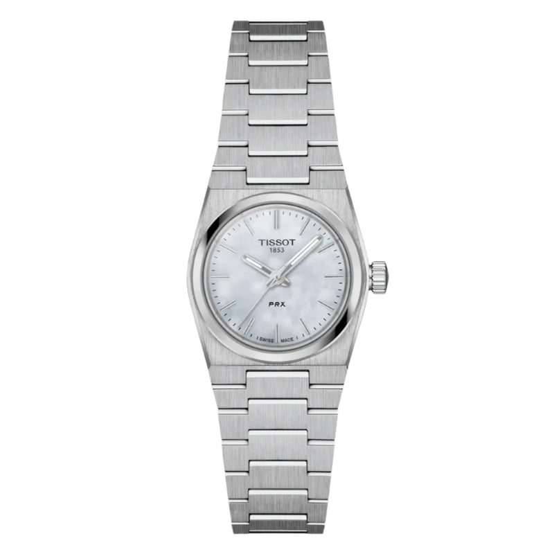 Tissot PRX Mother Of Pearl 25mm Silver Watch