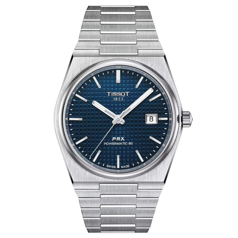 Tissot PRX Powermatic 80 40mm Blue Dial Watch