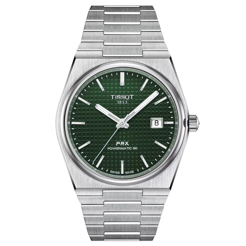 Tissot PRX Powermatic 80 40mm Green Dial Watch