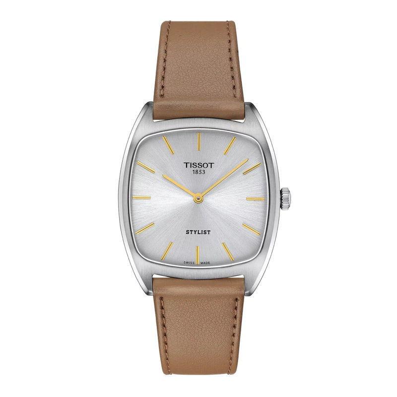 Tissot Stylist 32mm Silver Dial Watch