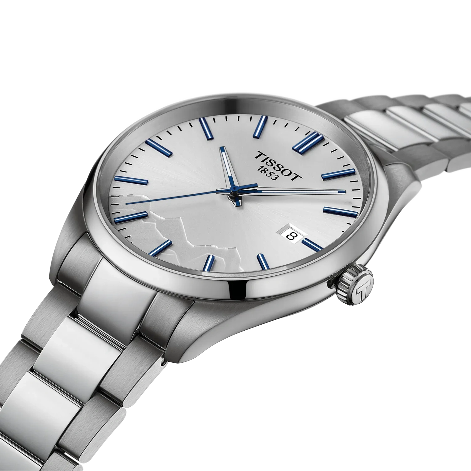Tissot PR 100 Jungfraubahn Quartz 40mm Silver Watch