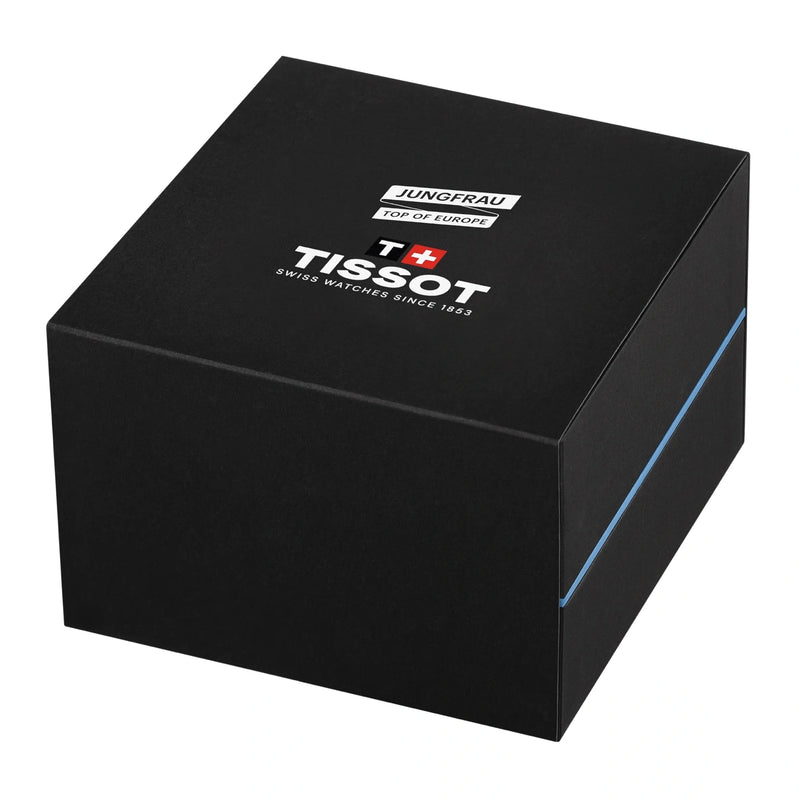 Tissot PR 100 Jungfraubahn Quartz 40mm Blue Dial Watch