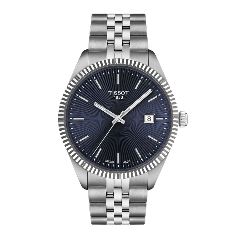 Tissot Ballade 40mm Blue Dial Watch